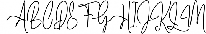 Mollaroid | Signature Font Font UPPERCASE
