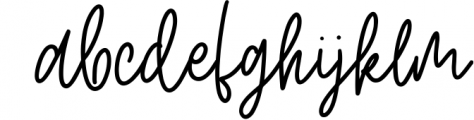 Mollysh Calligraphy Font 1 Font LOWERCASE
