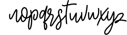 Mollysh Calligraphy Font 1 Font LOWERCASE