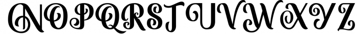 Monabelia Typeface Font UPPERCASE