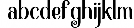 Monabelia Typeface Font LOWERCASE