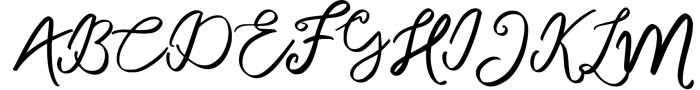 Monalisa | Beauty Script Handwritten Font UPPERCASE