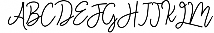Monalisa Luxurious Font Font UPPERCASE