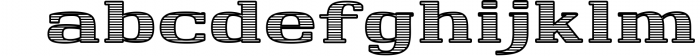 Monarch North Slab Serif 1 Font LOWERCASE