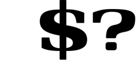Monarch North Slab Serif Font OTHER CHARS