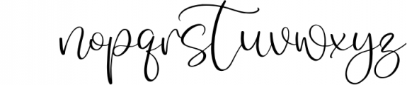 Monday Sunny - Handwritten Script Font Font LOWERCASE