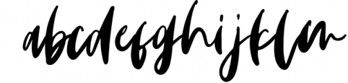 Monday Vibes - Handwritten Font Font LOWERCASE