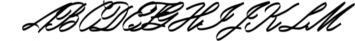 Monland Script | Classic Handwritten Font UPPERCASE