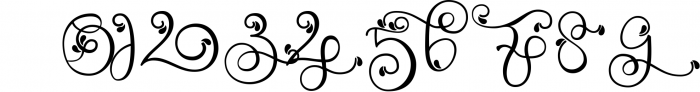 Monogram Handwriting font family 2 Font OTHER CHARS