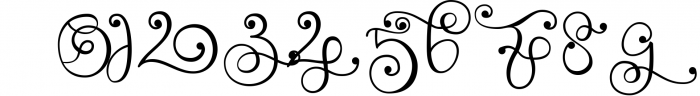 Monogram Handwriting font family 3 Font OTHER CHARS