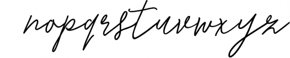 Monoline Signature script - de Novembre Font LOWERCASE