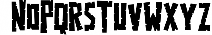 Monolith Typeface Font UPPERCASE