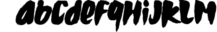 Mons Typeface Font LOWERCASE