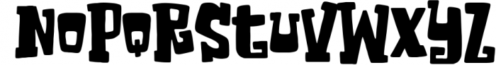 Monster Bash Font 1 Font LOWERCASE
