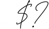 Monstera Signature Monoline Font OTHER CHARS