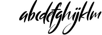 Monstores Fancy Signature Script Font 1 Font LOWERCASE