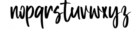 Monstrous - Modern Handwritten Font Font LOWERCASE