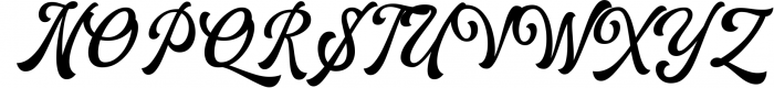 Montheim Script Font UPPERCASE