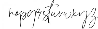 Montpellier | Signature Font Font LOWERCASE