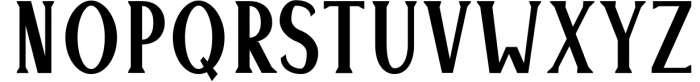 Montrell Serif Typeface 2 Font UPPERCASE