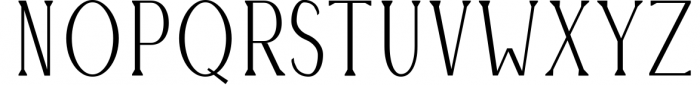 Montrell Serif Typeface Font UPPERCASE