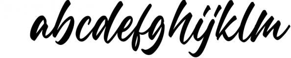 Montsega a Modern Lettering Font Font LOWERCASE