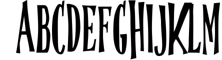 Moonhells Typeface Font UPPERCASE