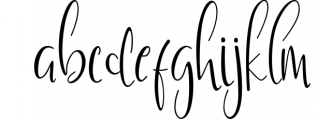 Moonlight Script Font Font LOWERCASE