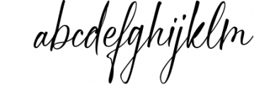 Moonshire - Handwritten Script Font Font LOWERCASE