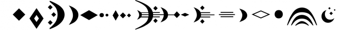 Moonwild - Celestial Font & Symbols Font UPPERCASE