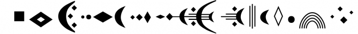 Moonwild - Celestial Font & Symbols Font LOWERCASE