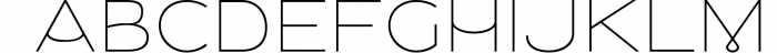 Mores - Minimal Sans Serif Font With Logo Templates 1 Font UPPERCASE