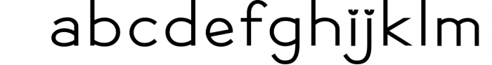 Mores - Minimal Sans Serif Font With Logo Templates Font LOWERCASE