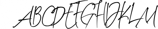 Morosyot Script Signature Font UPPERCASE