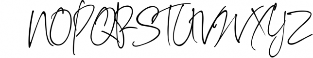 Morosyot Script Signature Font UPPERCASE