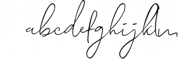 Morosyot Script Signature Font LOWERCASE