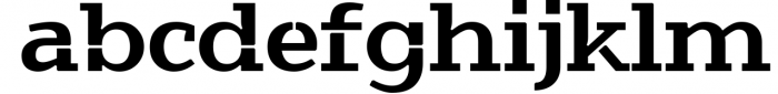 Morour Typeface 1 Font LOWERCASE