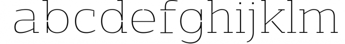 Morour Typeface 4 Font LOWERCASE