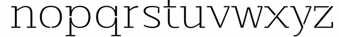 Morour Typeface Font LOWERCASE