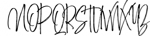 Morristone Script & Sans 1 Font UPPERCASE