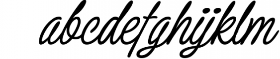 Mostergalle - Script Font Font LOWERCASE