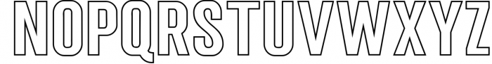 Mostin Typeface 5 Font UPPERCASE