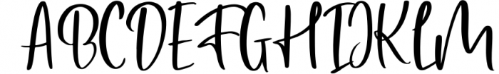 Mostiya Modern Font Font UPPERCASE