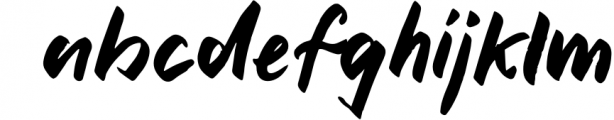 Motanly Typeface Font LOWERCASE