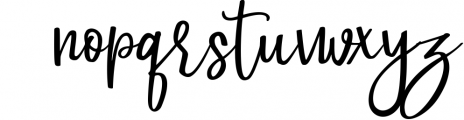 Mottion // Fashionable and Modern Calligraphy Font LOWERCASE