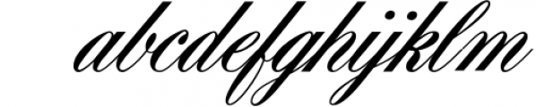 Mounday Calligraphy 1 Font LOWERCASE