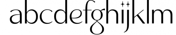 Movere Modern Serif Font LOWERCASE