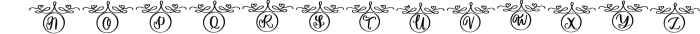 monogram decorative Font UPPERCASE