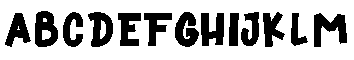MO Kidspace Trial Font UPPERCASE