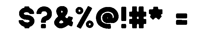 MOBIEL Font OTHER CHARS